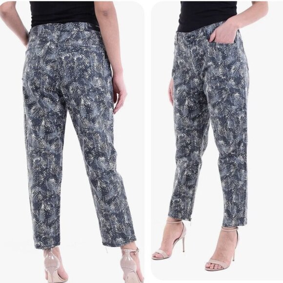 J Brand Ruby High Rise Cropped Cigarette Jeans in Cape Mountain 26 - Picture 1 of 8